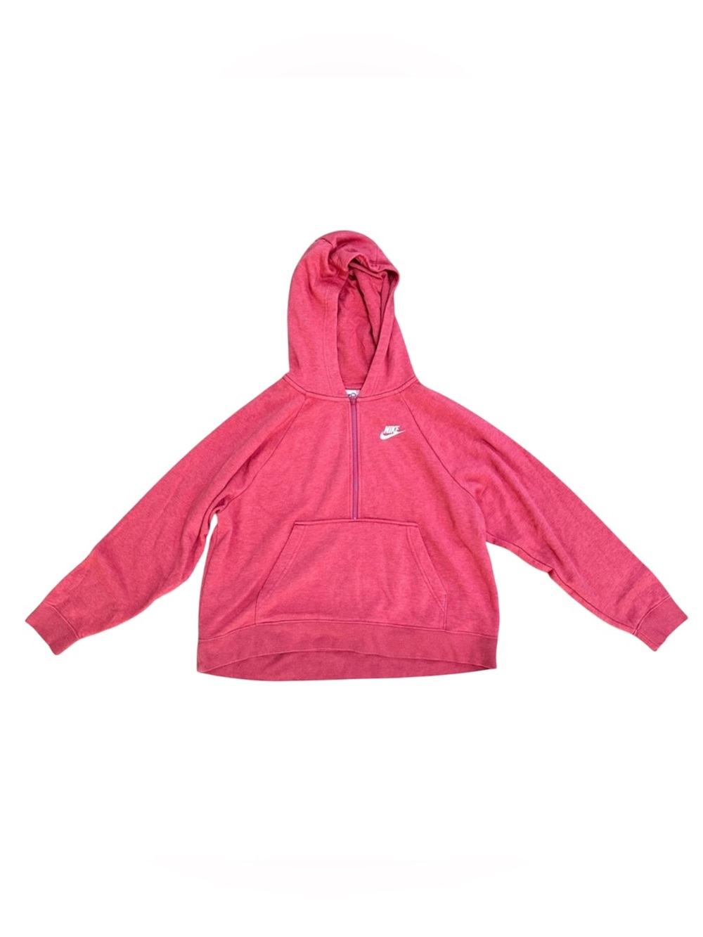 Nike Red Half-Zip Hoodie